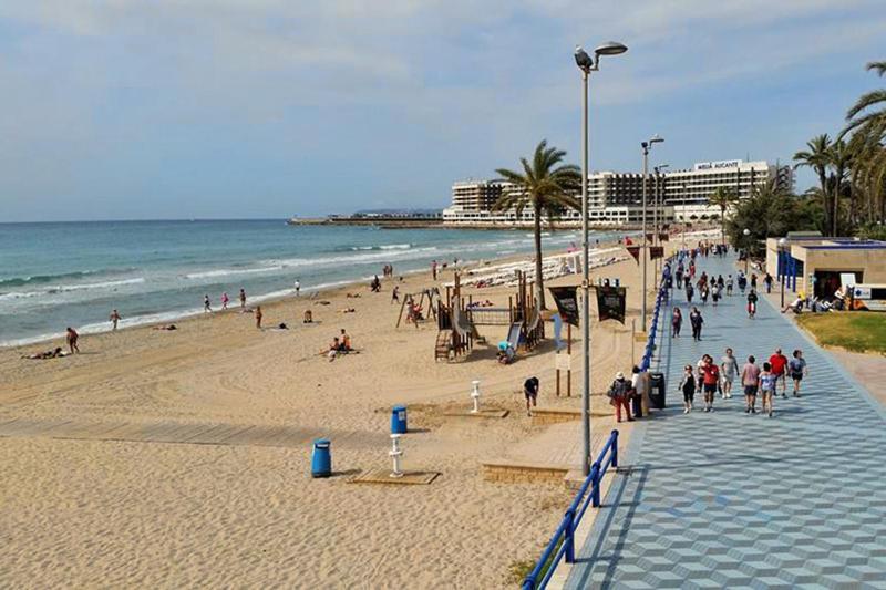 Alicante Beach Sea Appart Bagian luar foto